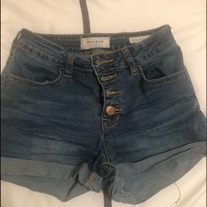 Pacsun shortie shorts size 24
